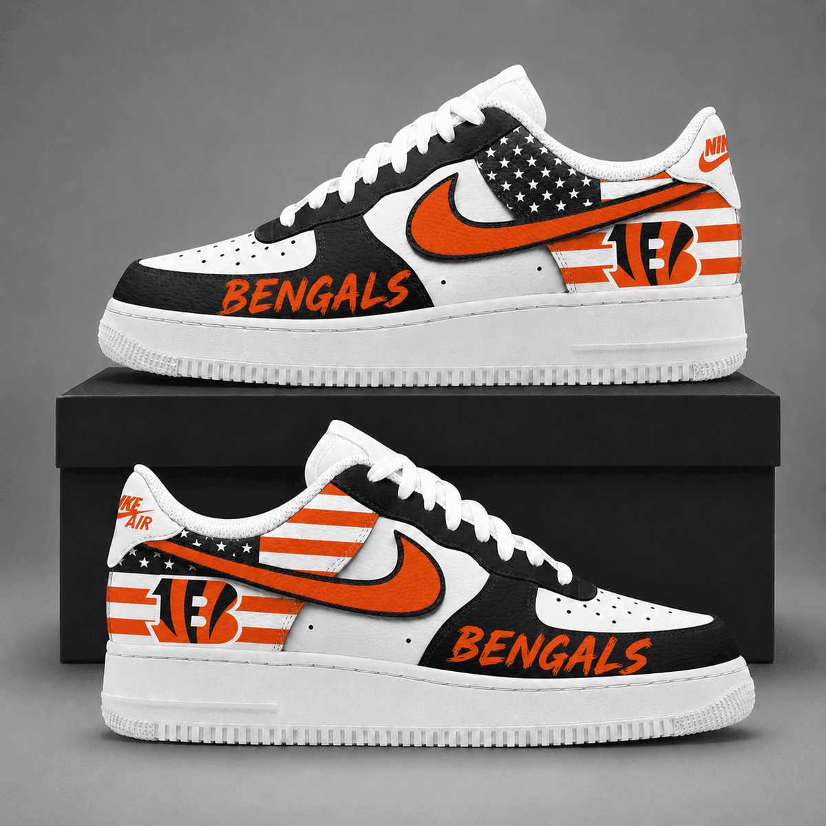 Cincinnati Bengals | Premium American Football Team Limited Low Top Shoes Ndn513