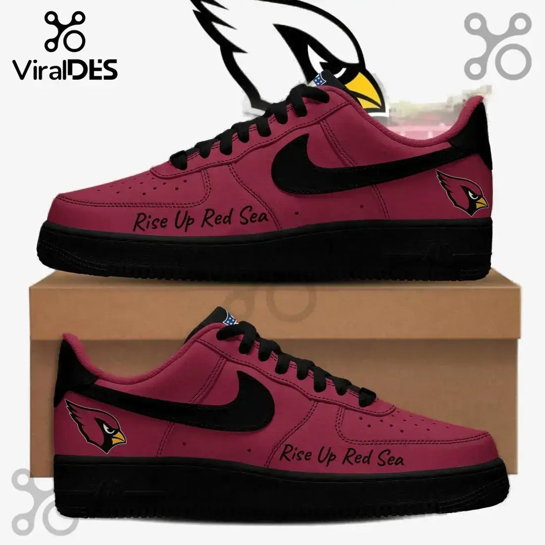 Arizona Cardinals Super Bowl 2026 Low Top Shoes