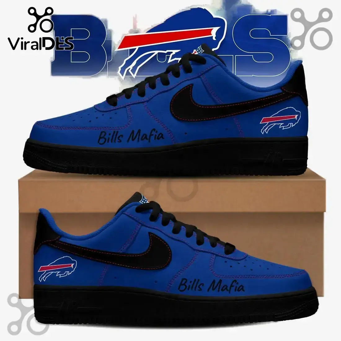Buffalo Bills Super Bowl 2026 Low Top Shoes