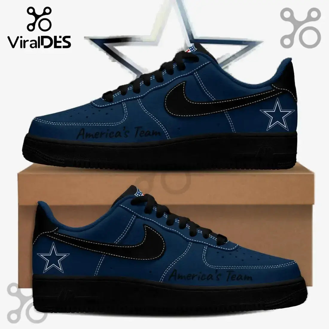 Dallas Cowboys Super Bowl 2026 Low Top Shoes