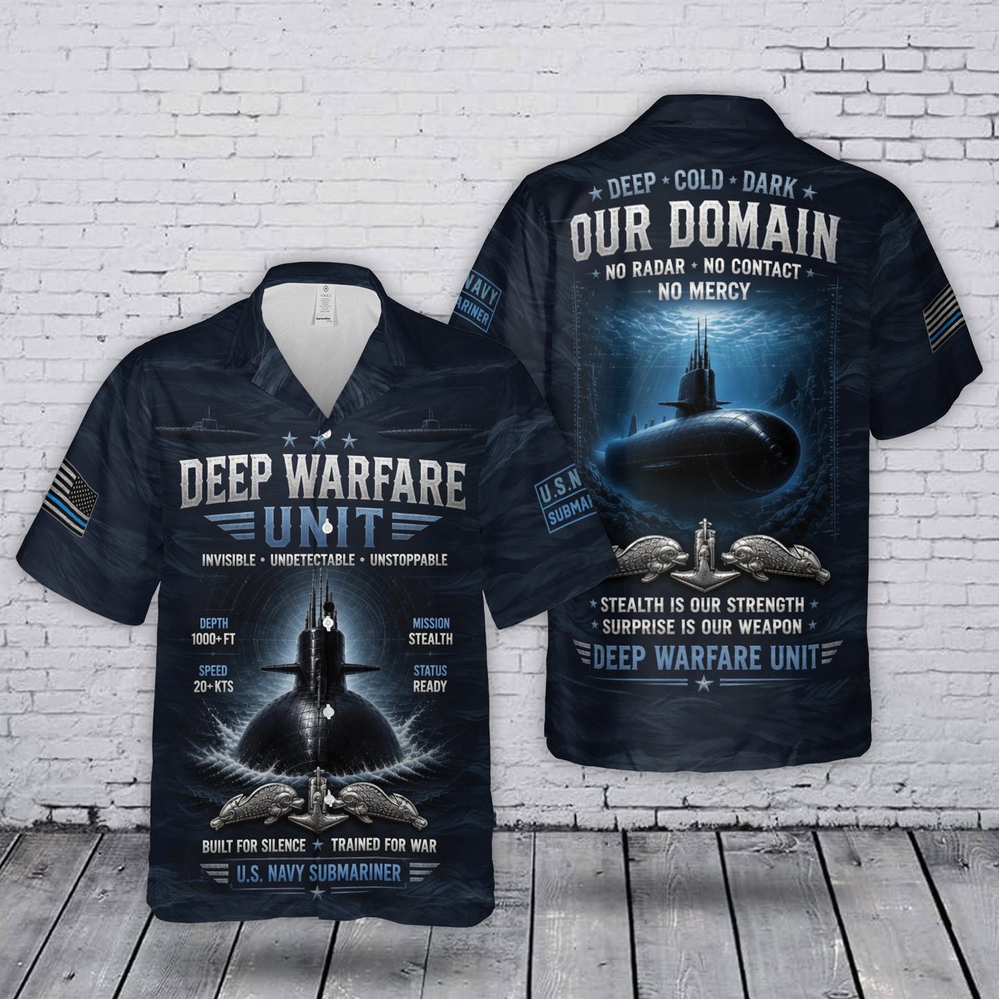 Deep Warfare Unit Submarine Invisible Undetectable Unstoppable US Navy