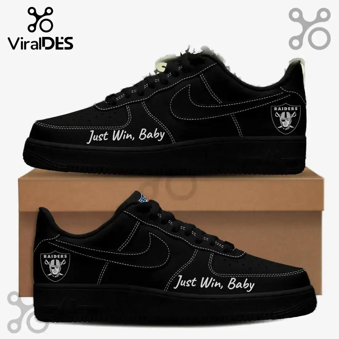 Las Vegas Raiders Super Bowl 2026 Low Top Shoes