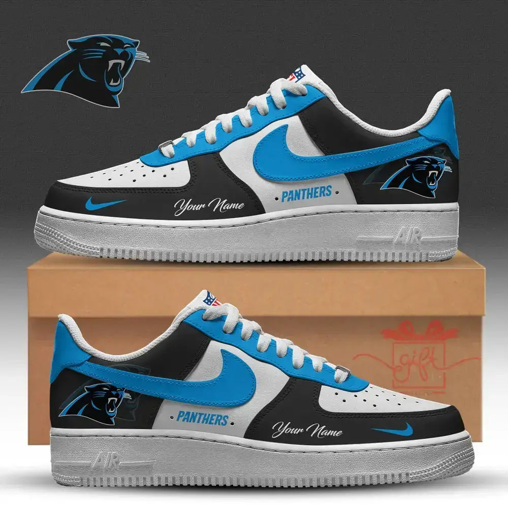 Custom Carolina Panthers New 2026 Version Low Top Shoes Fashions Shoes