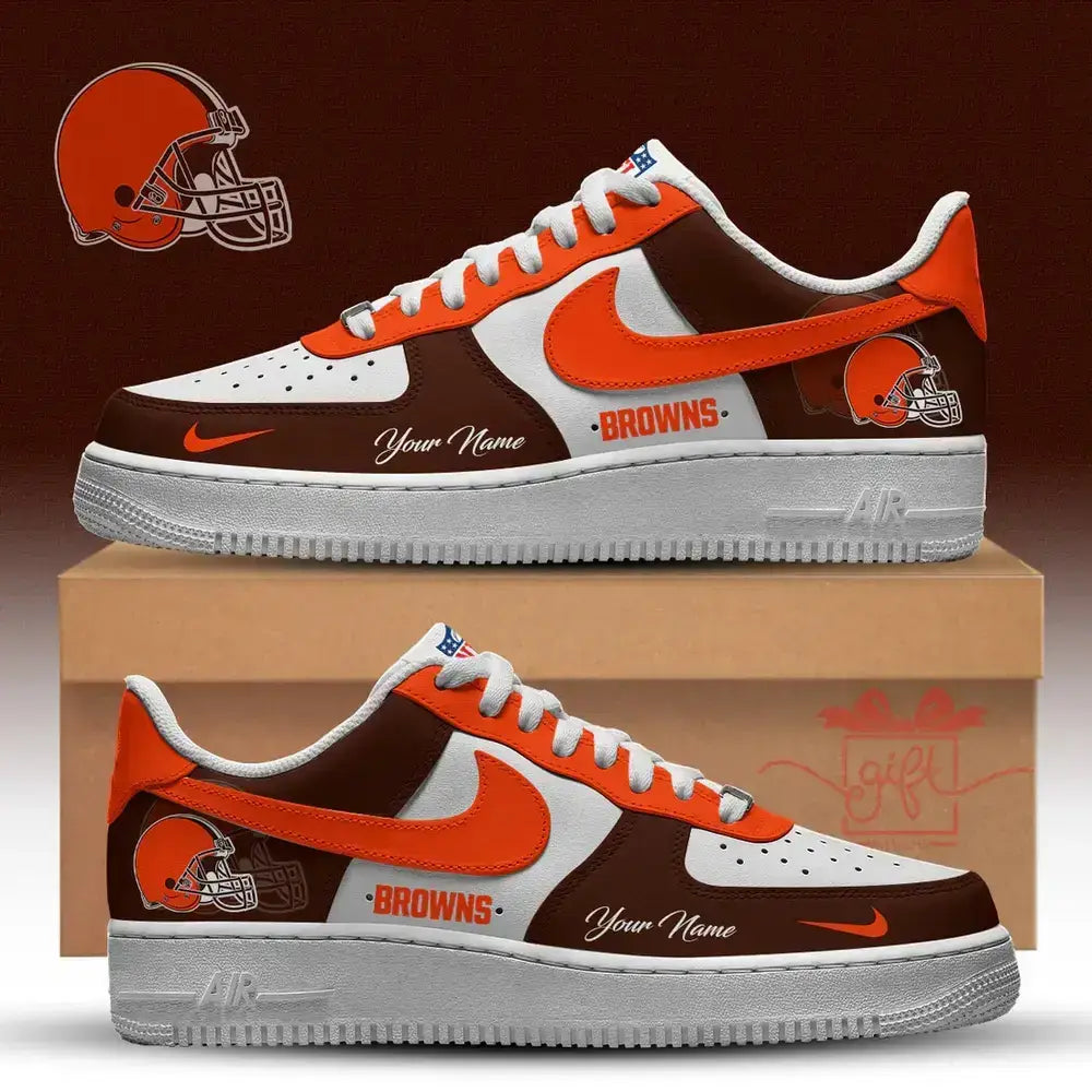 Custom Cleveland Browns New 2026 Version Low Top Shoes Fashions Shoes