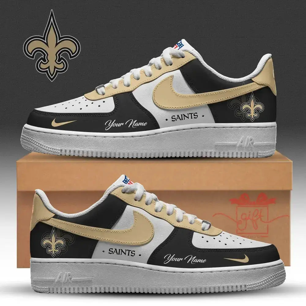 Custom New Orleans Saints New 2026 Version Low Top Shoes Fashions Shoes