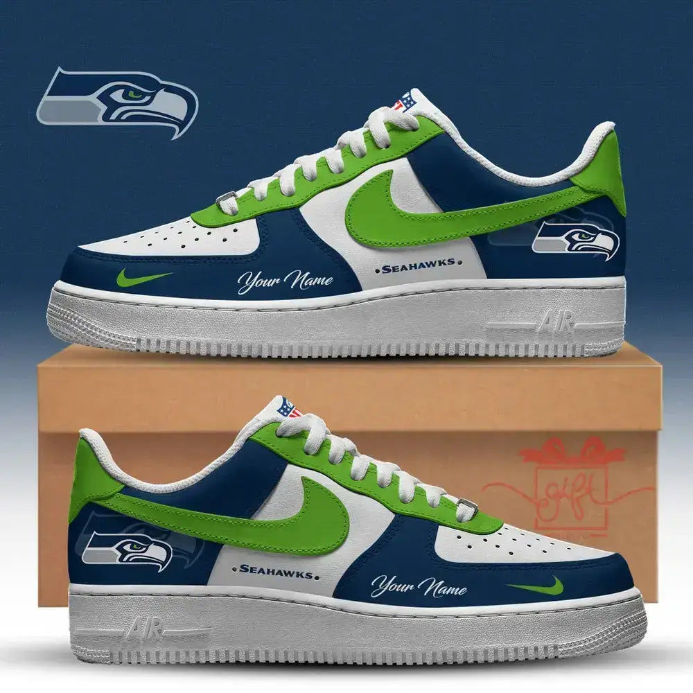 Custom Seattle Seahawks New 2026 Version Low Top Shoes Fashions Shoes