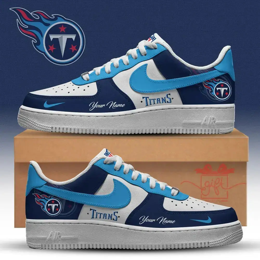 Custom Tennessee Titans New 2026 Version Low Top Shoes Fashions Shoes