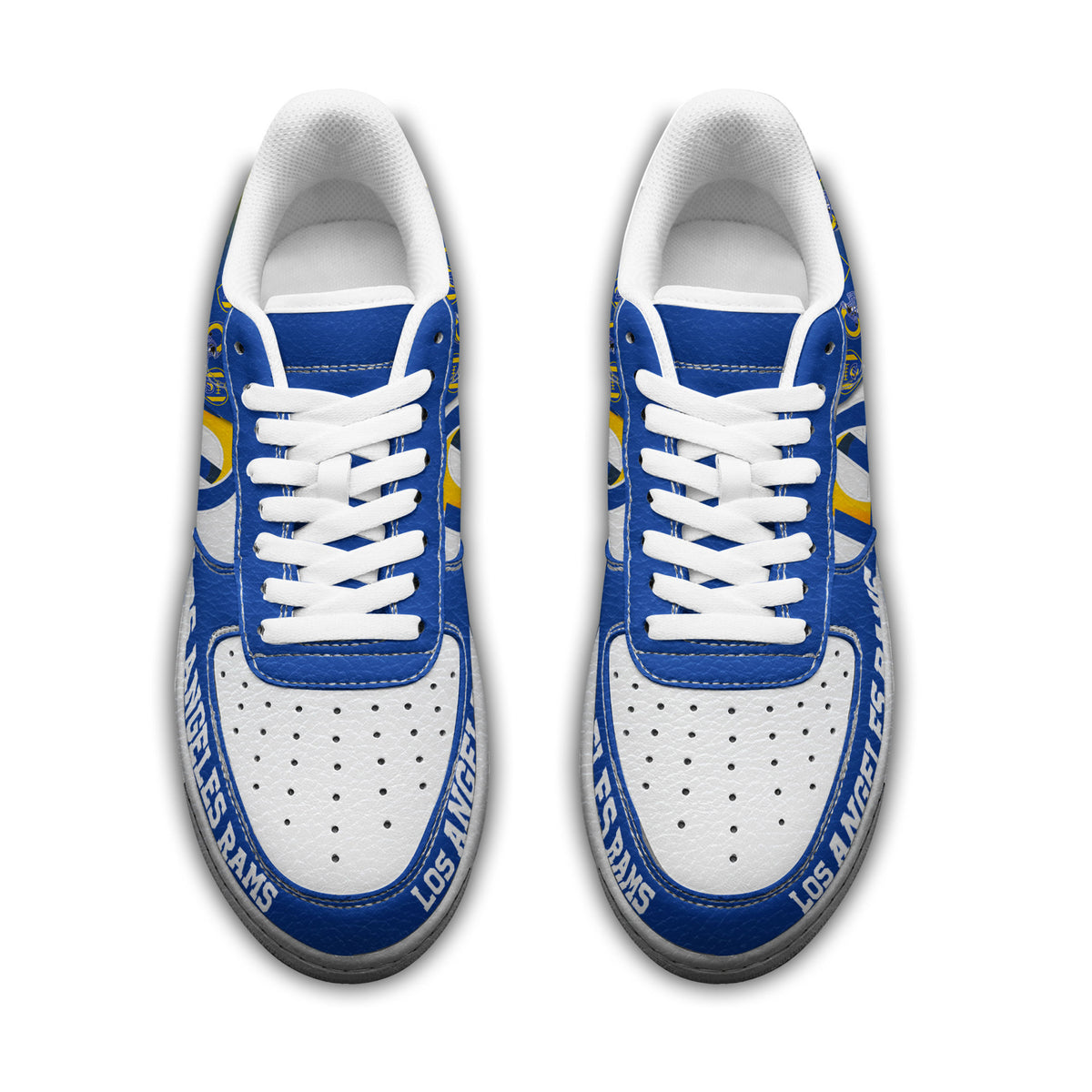 Los Angeles Rams | Premium Gridiron Classic Low Top Shoes Nth1