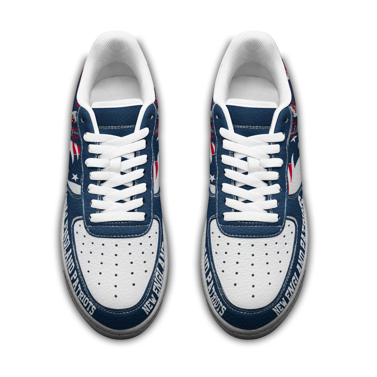 New England Patriots | Premium Gridiron Classic Low Top Shoes Nth1