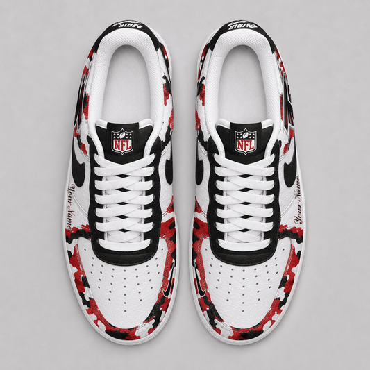 Atlanta Falcons | Premium Team Camo Low Top Shoes