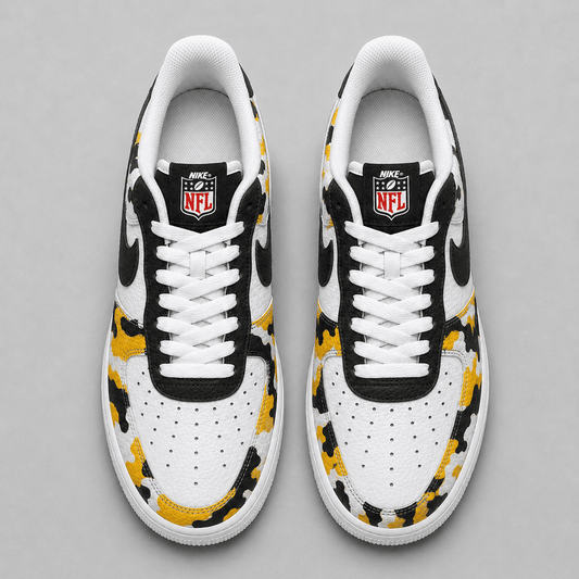 Pittsburgh Steelers | Premium Team Camo Low Top Shoes