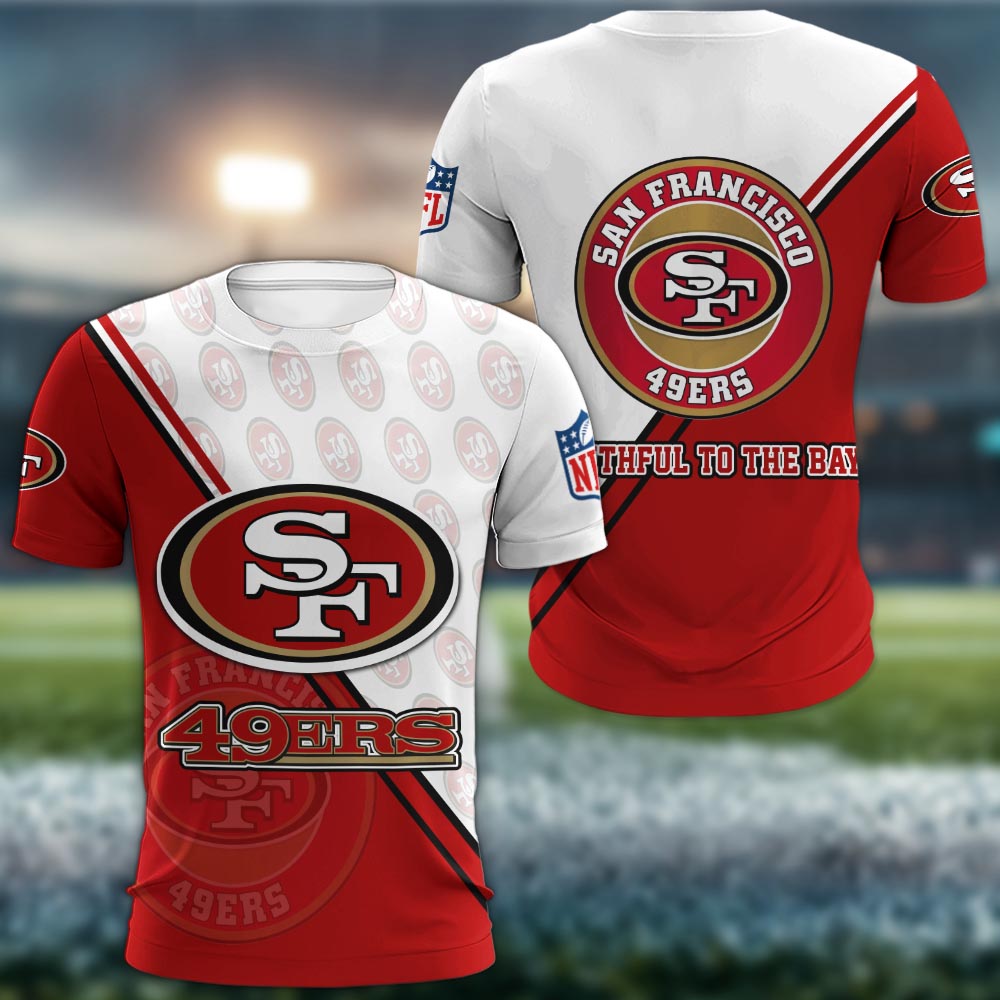 San Francisco 49ers Logo 3d Clothing