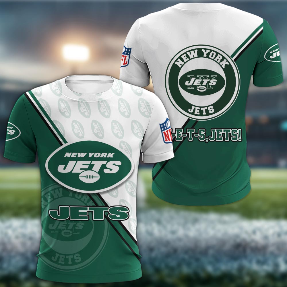 New York Jets Logo 3d Clothing