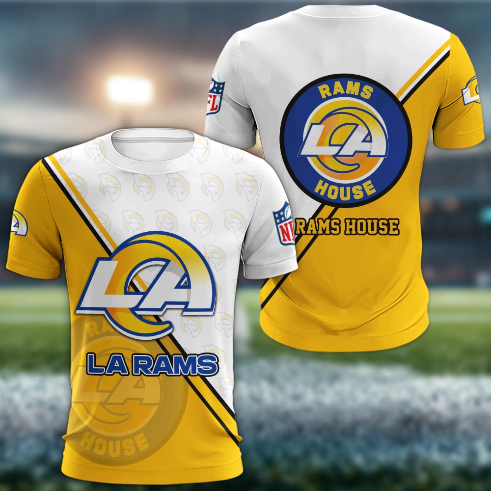 Los Angeles Rams Logo 3d Clothing