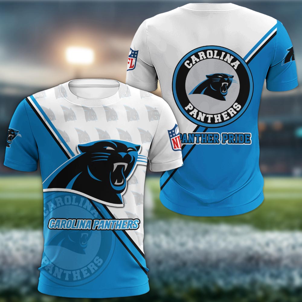 Carolina Panthers Logo 3d Clothing