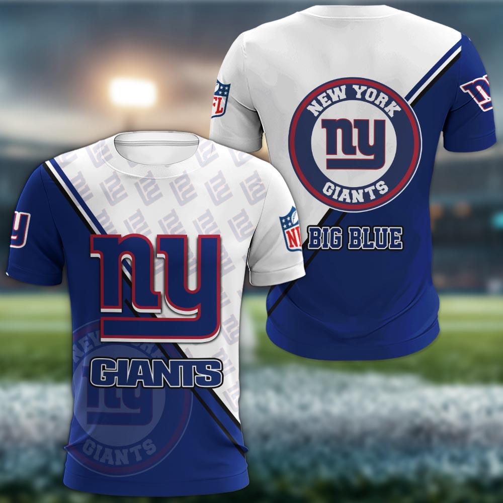 New York Giants Logo 3d Clothing