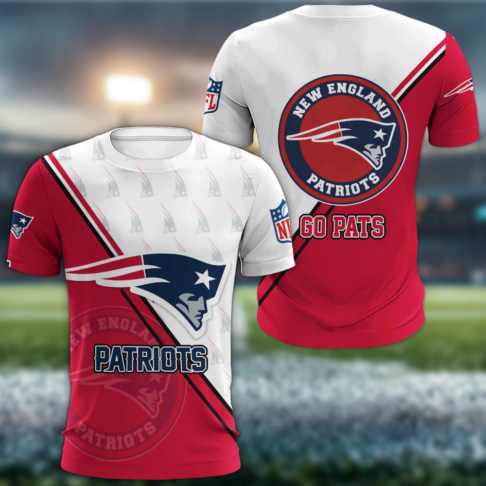 New England Patriots Logo 3d Clothing