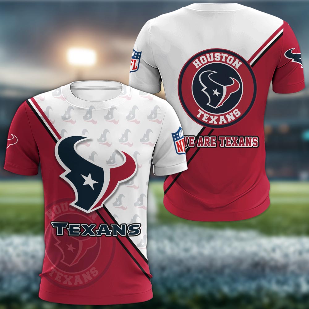 Houston Texans Logo 3d Clothing