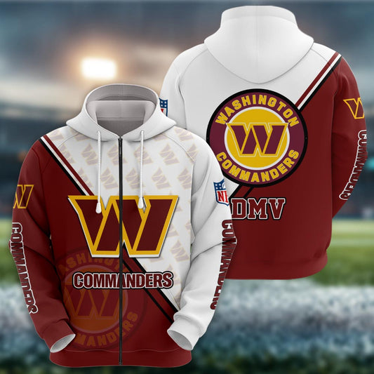 Washington Commanders Logo 3d Clothing