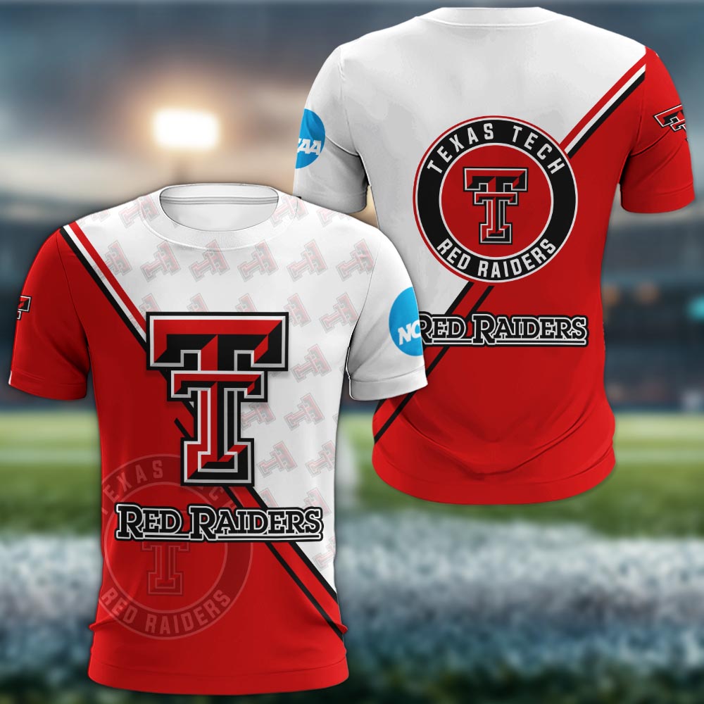 Texas Tech Red Raiders Logo 3d Clothing