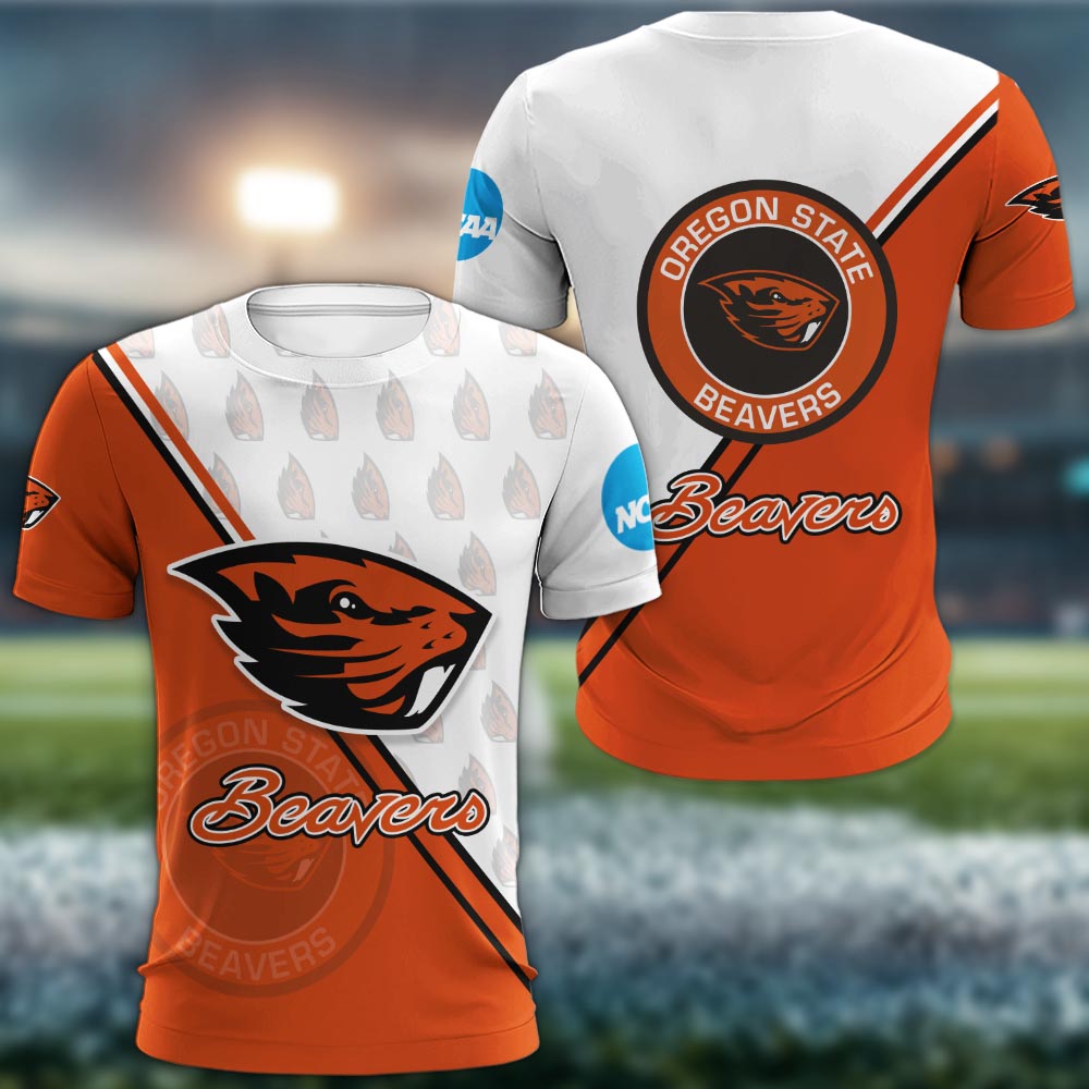 Oregon State Beavers Logo 3d Clothing