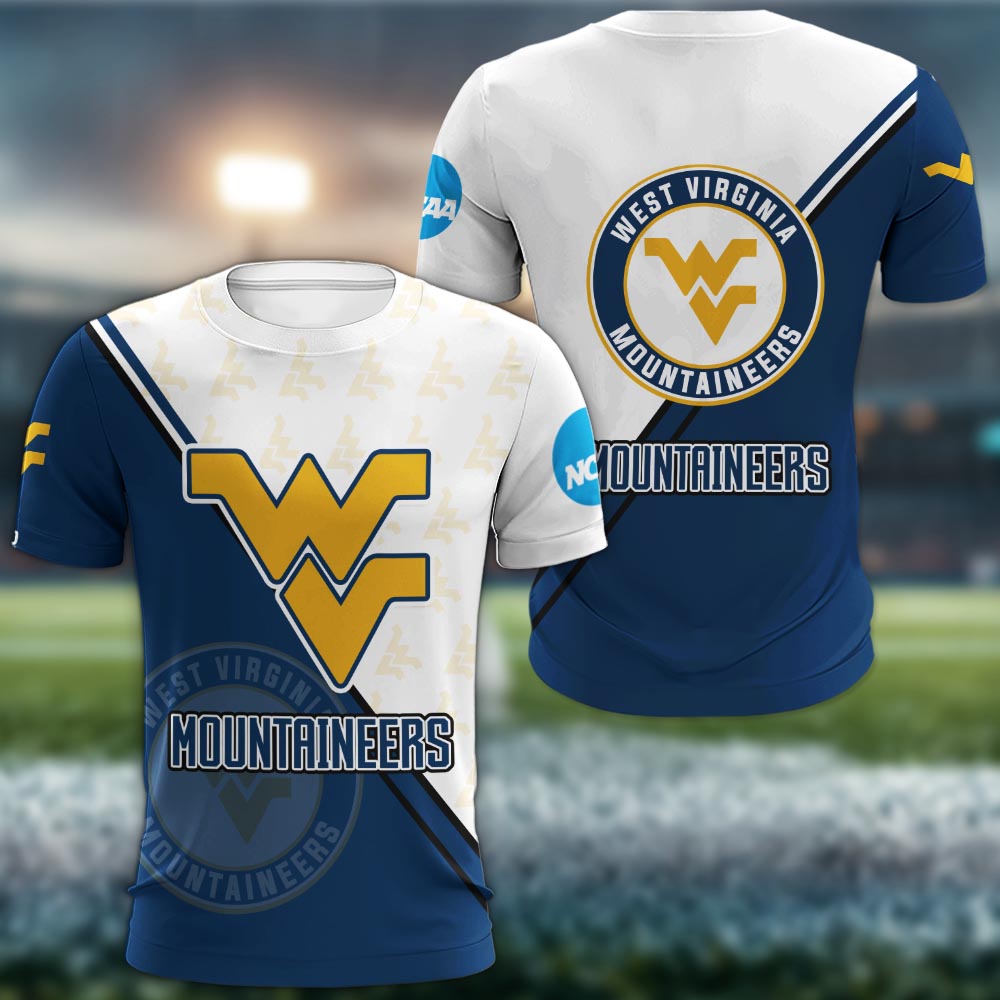 West Virginia Mountaineers Logo 3d Clothing