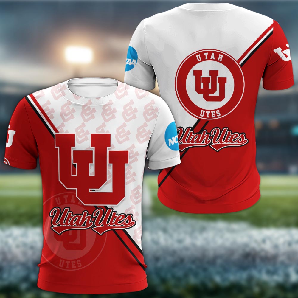 Utah Utes Logo 3d Clothing