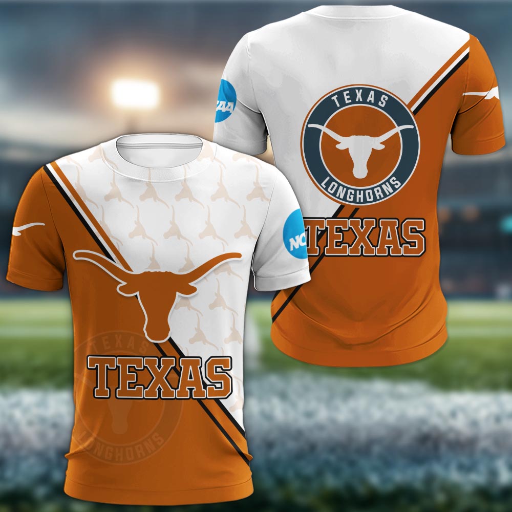 Texas Longhorns Logo 3d Clothing