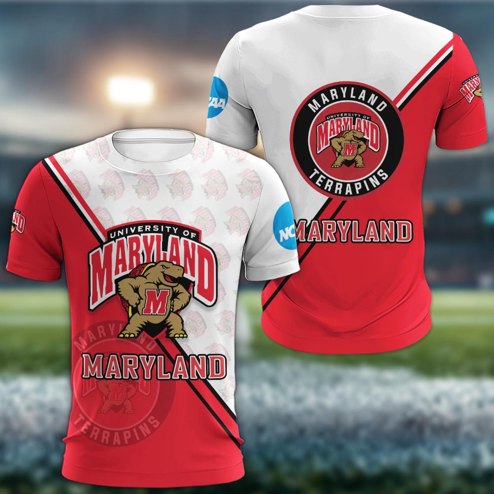 Maryland Terrapins Logo 3d Clothing