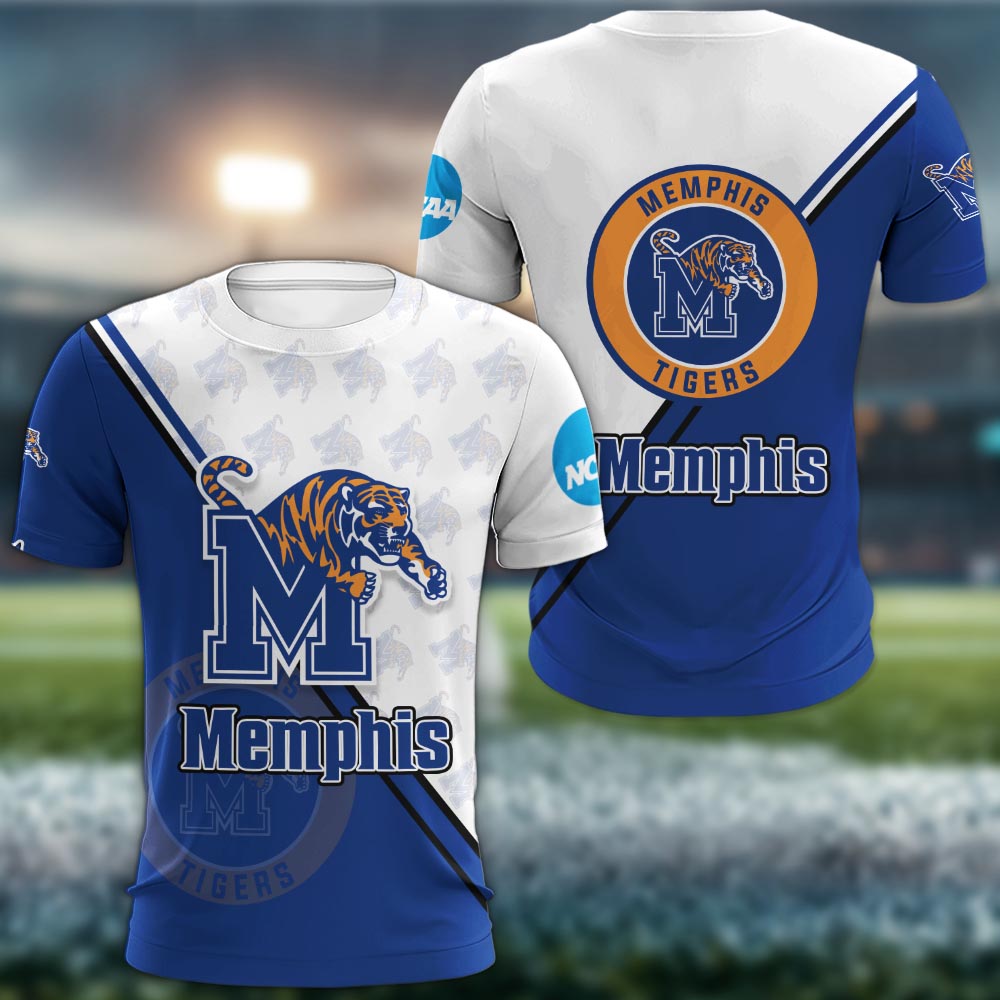 Memphis Tigers Logo 3d Clothing