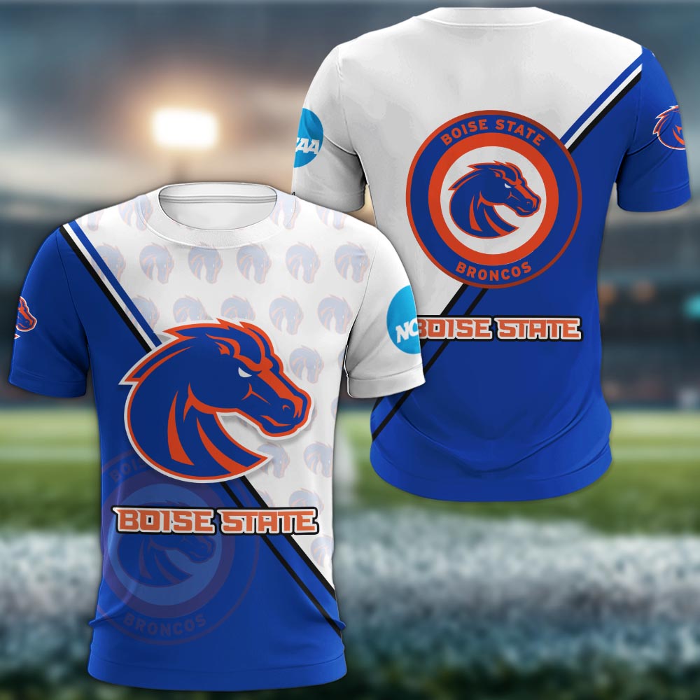 Boise State Broncos Logo 3d Clothing