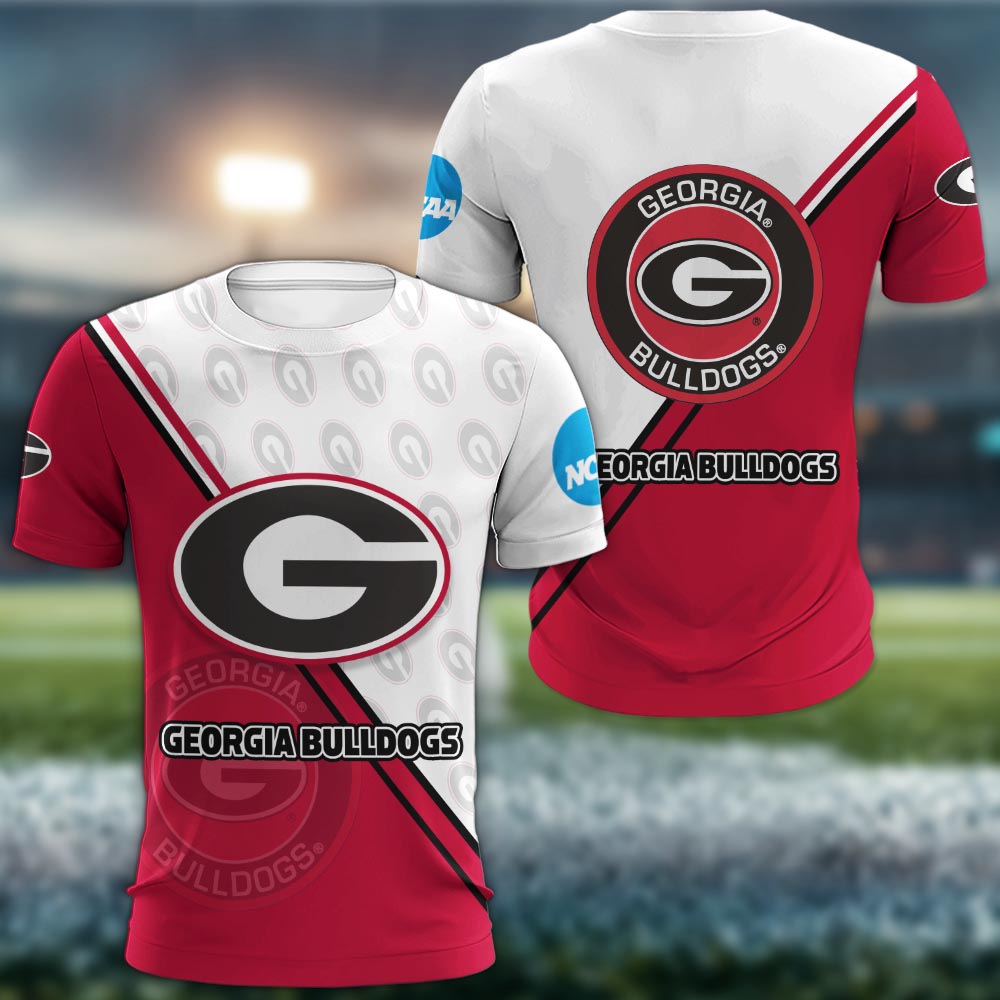 Georgia Bulldogs Logo 3d Clothing