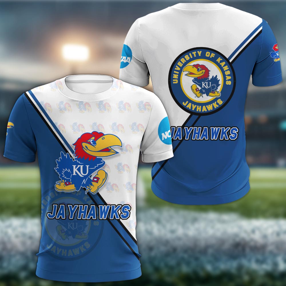 Kansas Jayhawks Logo 3d Clothing