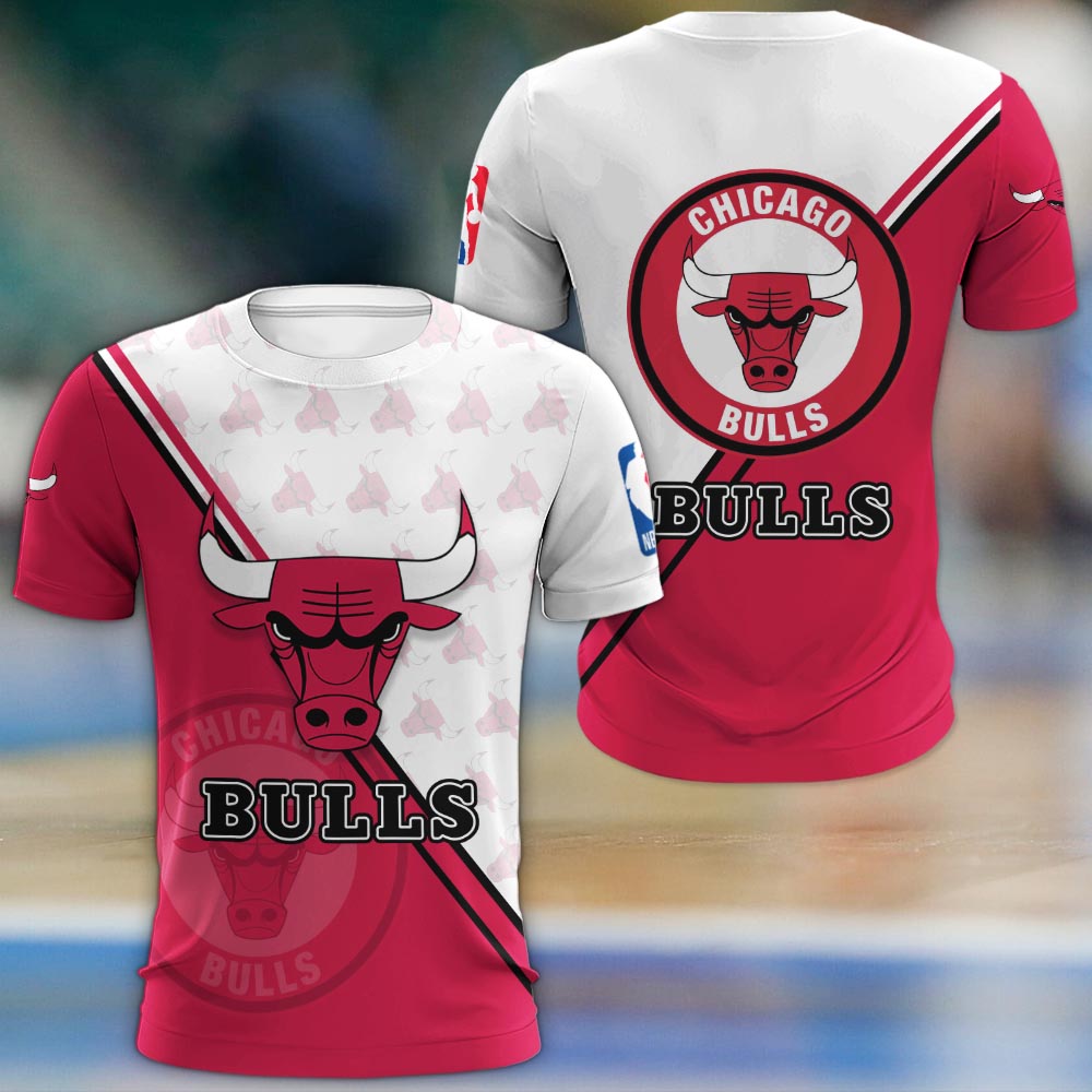 Chicago Bulls Logo 3d Clothing