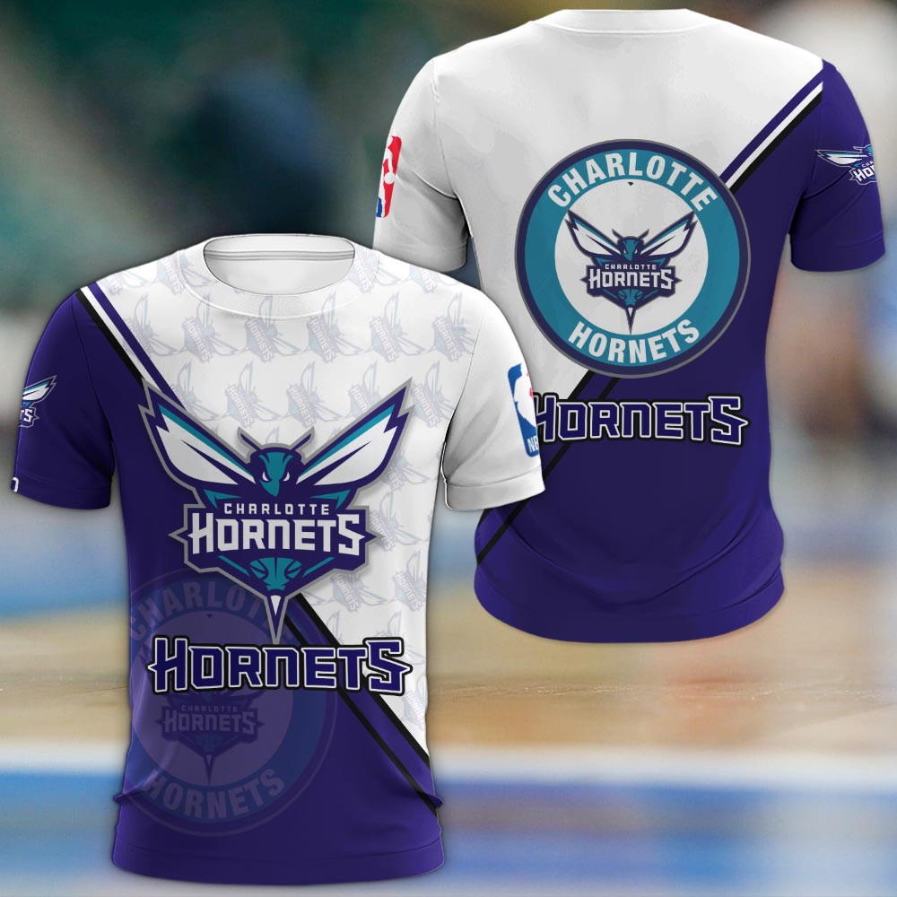 Charlotte Hornets Logo 3d Clothing