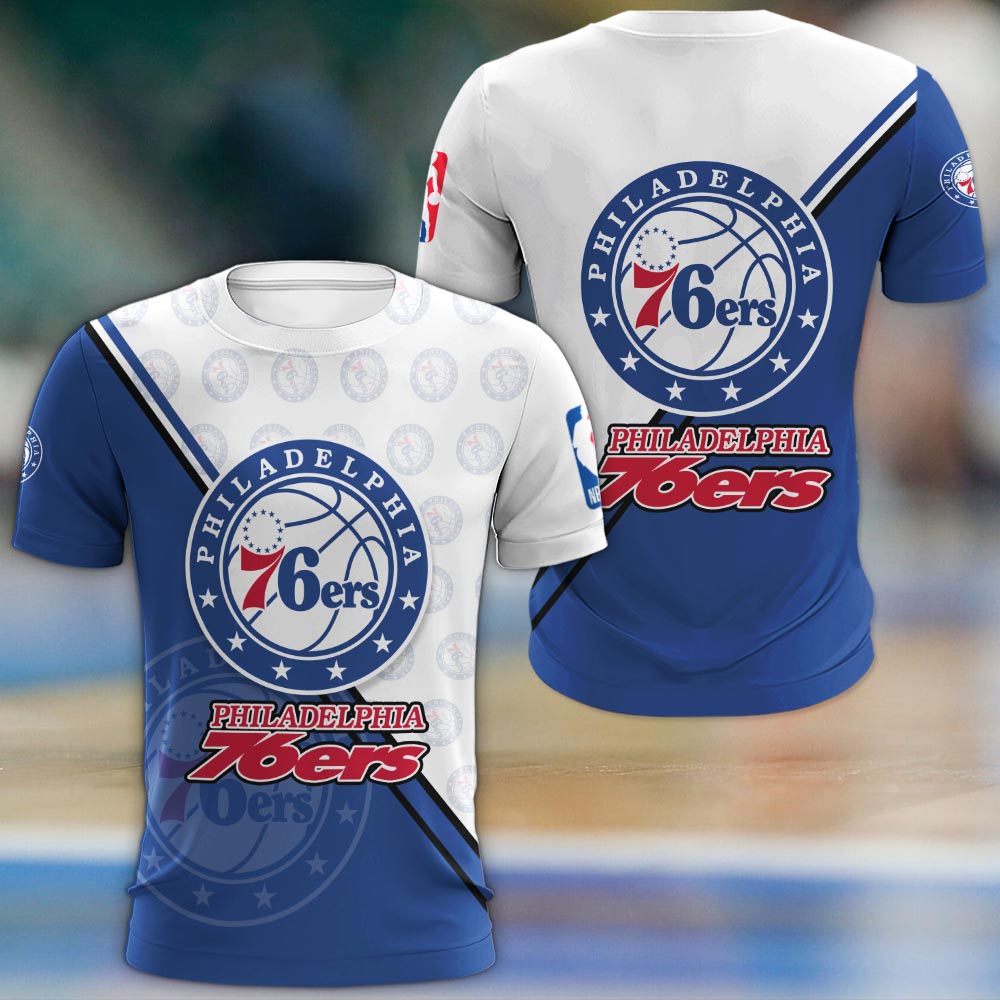 Philadelphia 76ers Logo 3d Clothing