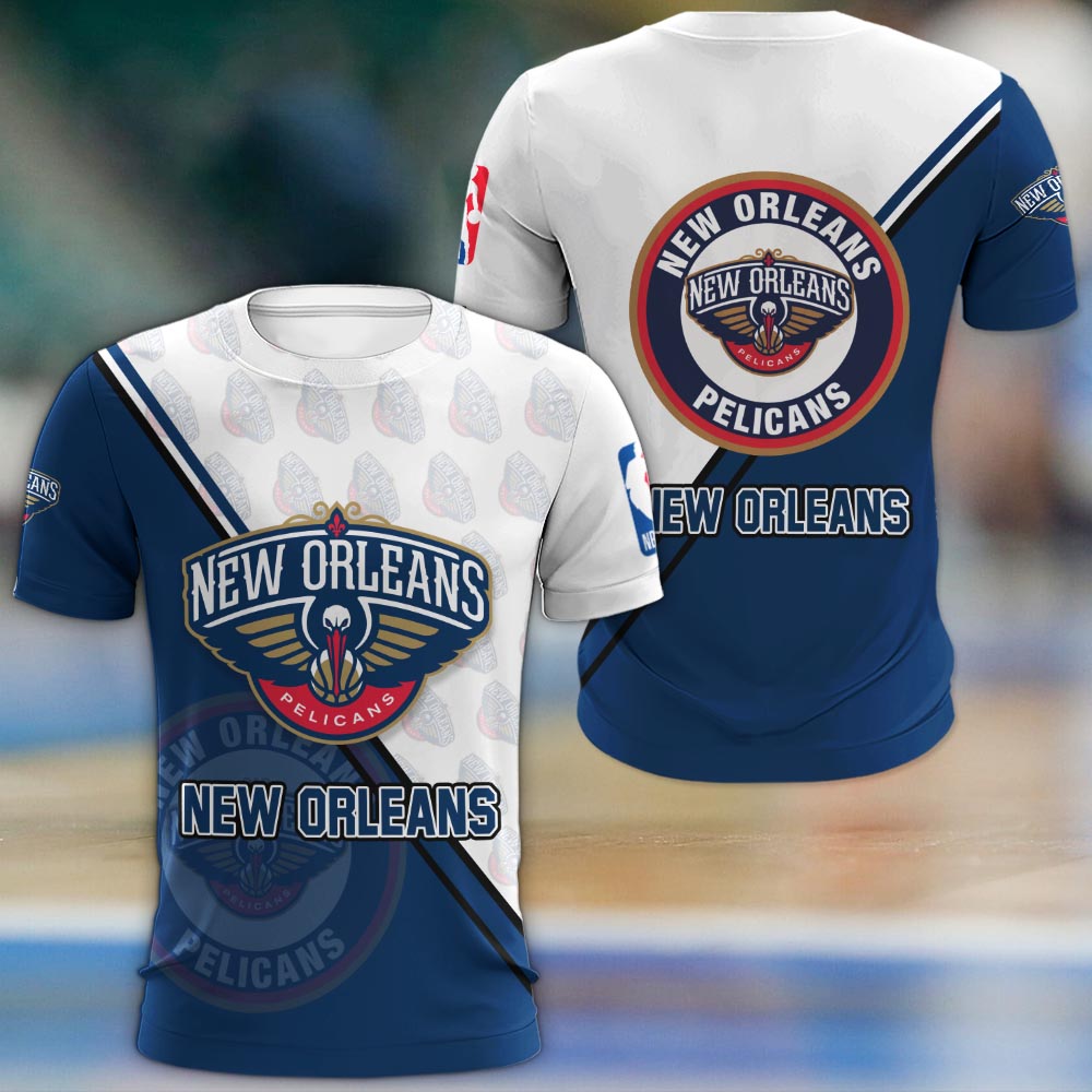 New Orleans Pelicans Logo 3d Clothing
