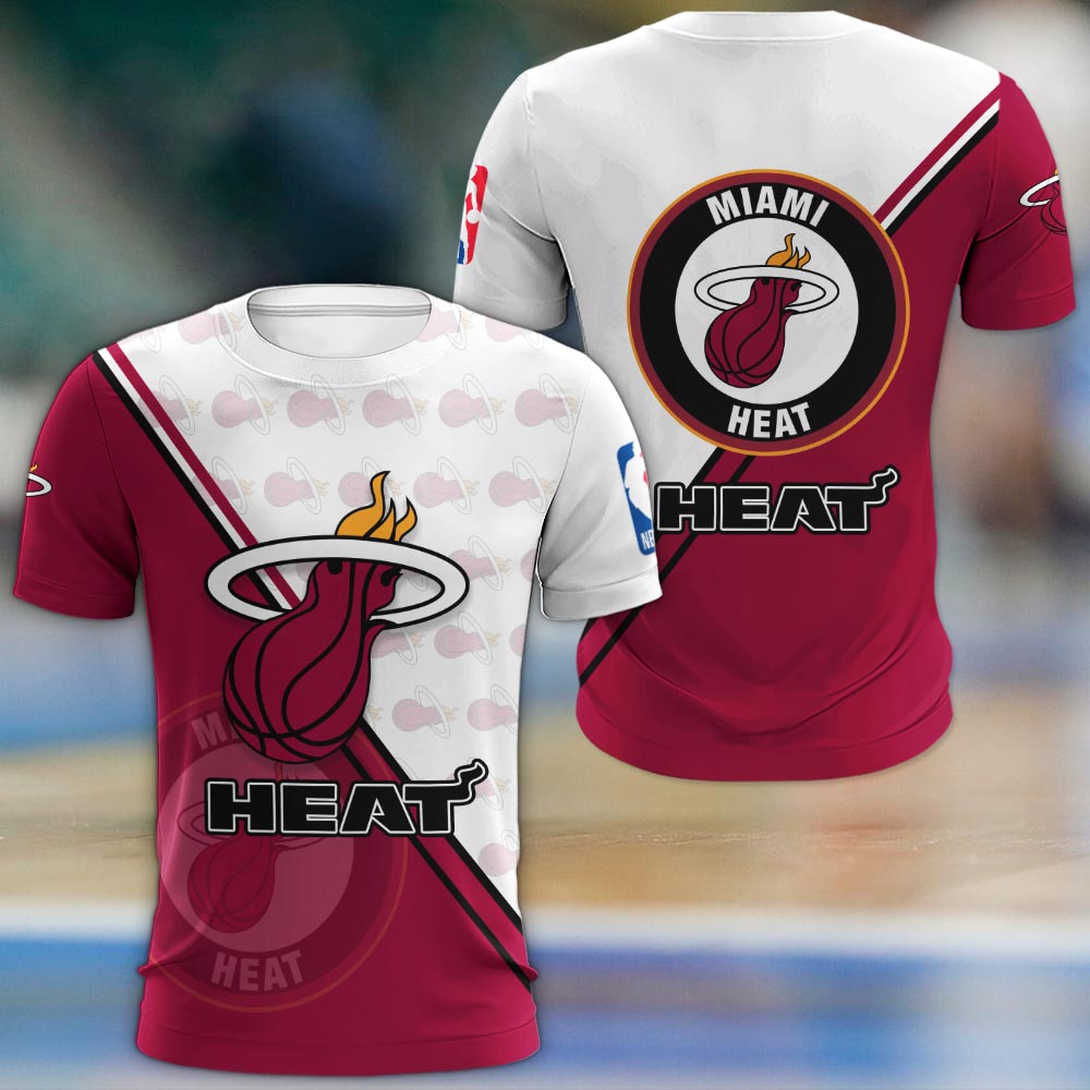 Miami Heat Logo 3d Clothing