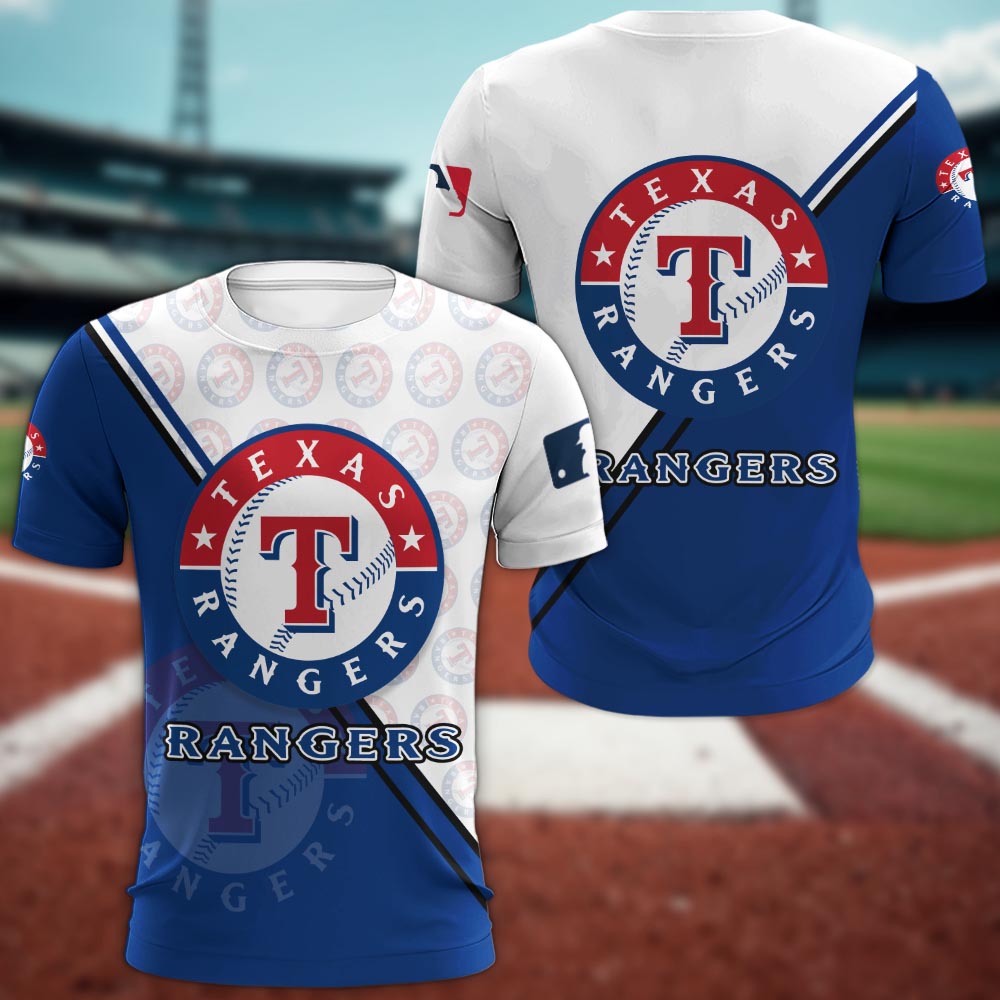 Texas Rangers Logo 3d Clothing