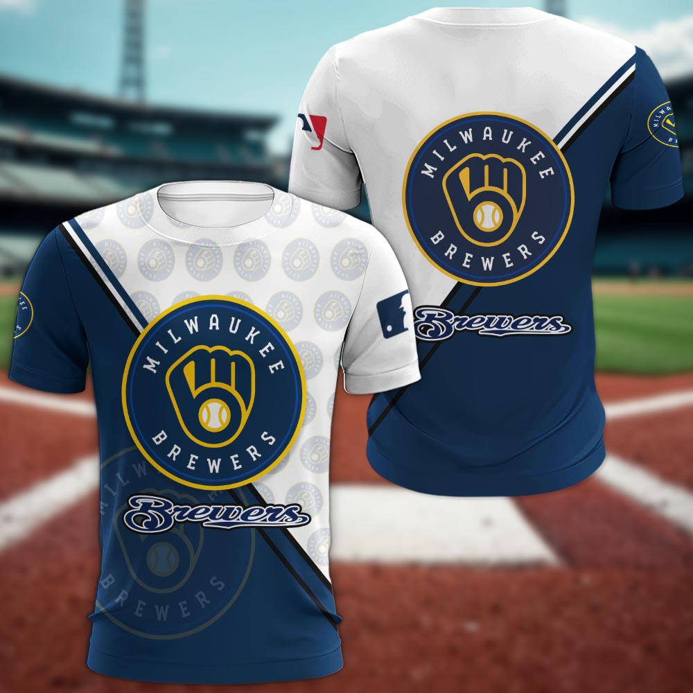 Milwaukee Brewers Logo 3d Clothing