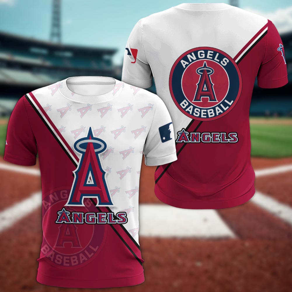 Los Angeles Angels Logo 3d Clothing
