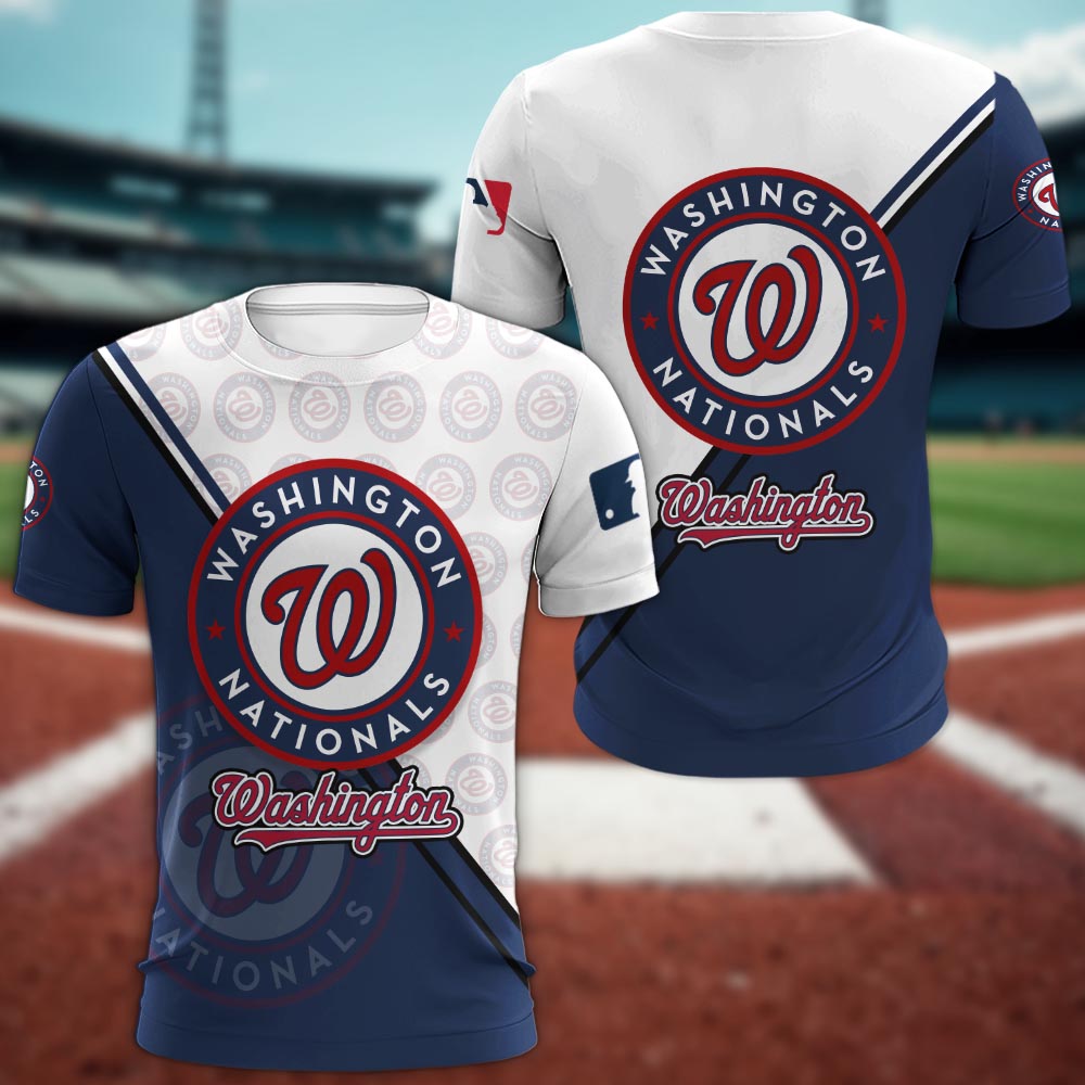 Washington Nationals Logo 3d Clothing