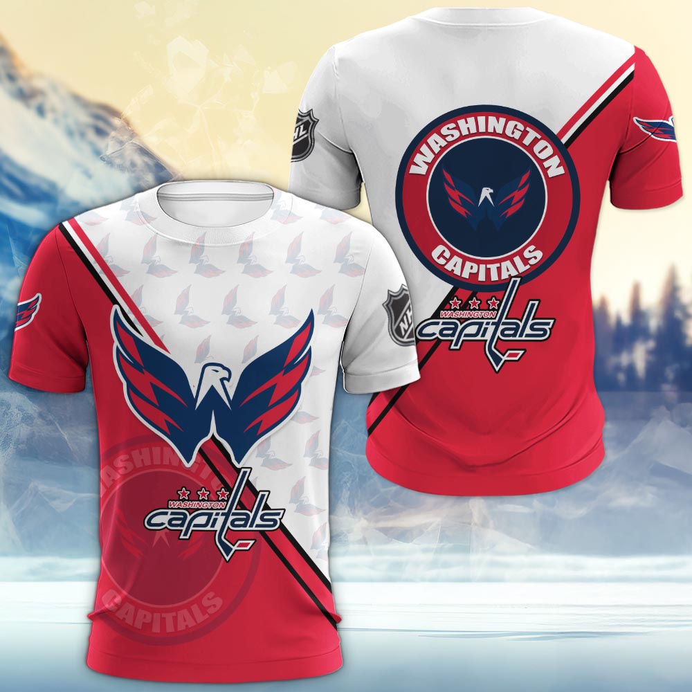 Washington Capitals Logo 3d Clothing