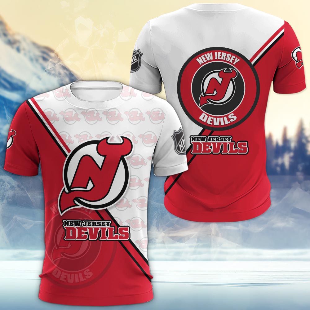 New Jersey Devils Logo 3d Clothing