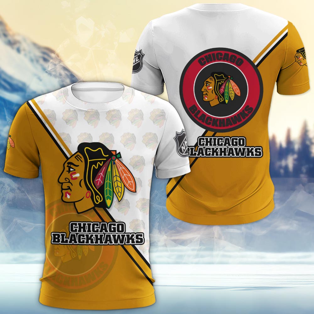 Chicago Blackhawks Logo 3d Clothing