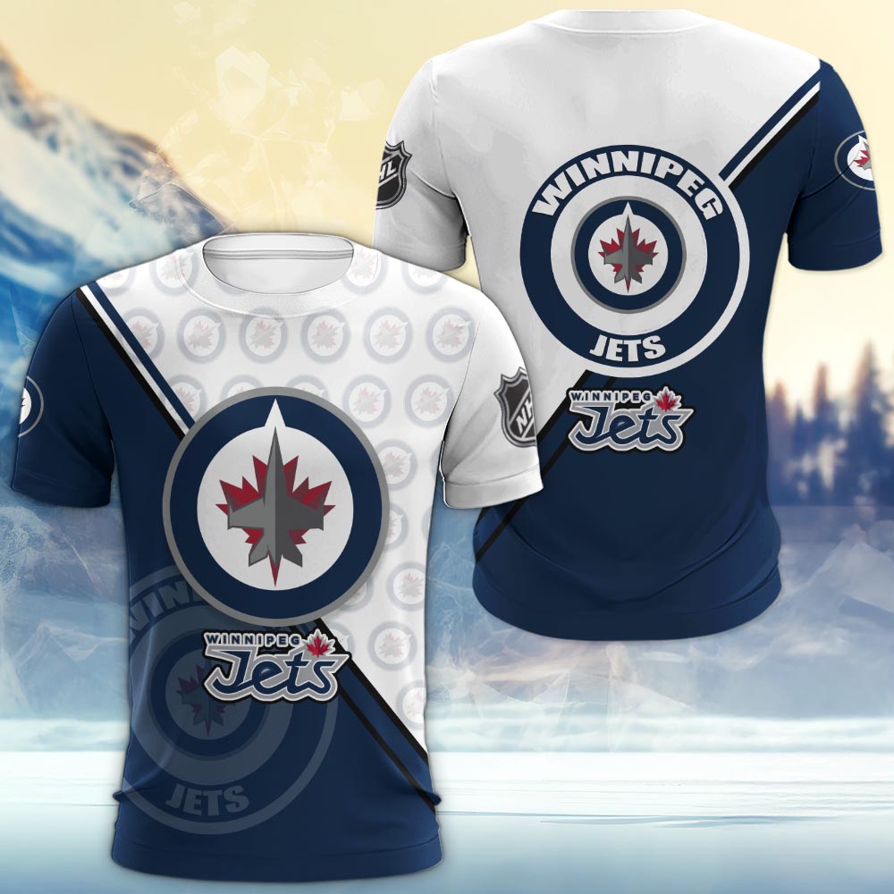 Winnipeg Jets Logo 3d Clothing