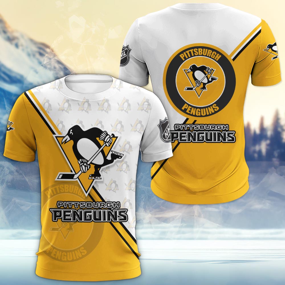 Pittsburgh Penguins Logo 3d Clothing