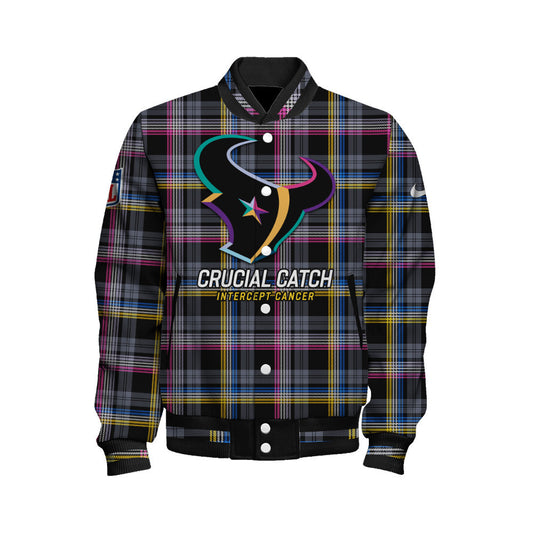 Houston Texans National Football League 2026 Crucial Catch Unisex Varsity Jacket