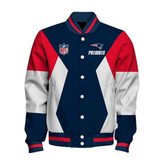 New England Patriots National Football League 2026 Unique Design Unisex Varsity Jacket