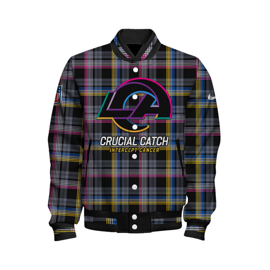 Los Angeles Rams National Football League 2026 Crucial Catch Unisex Varsity Jacket